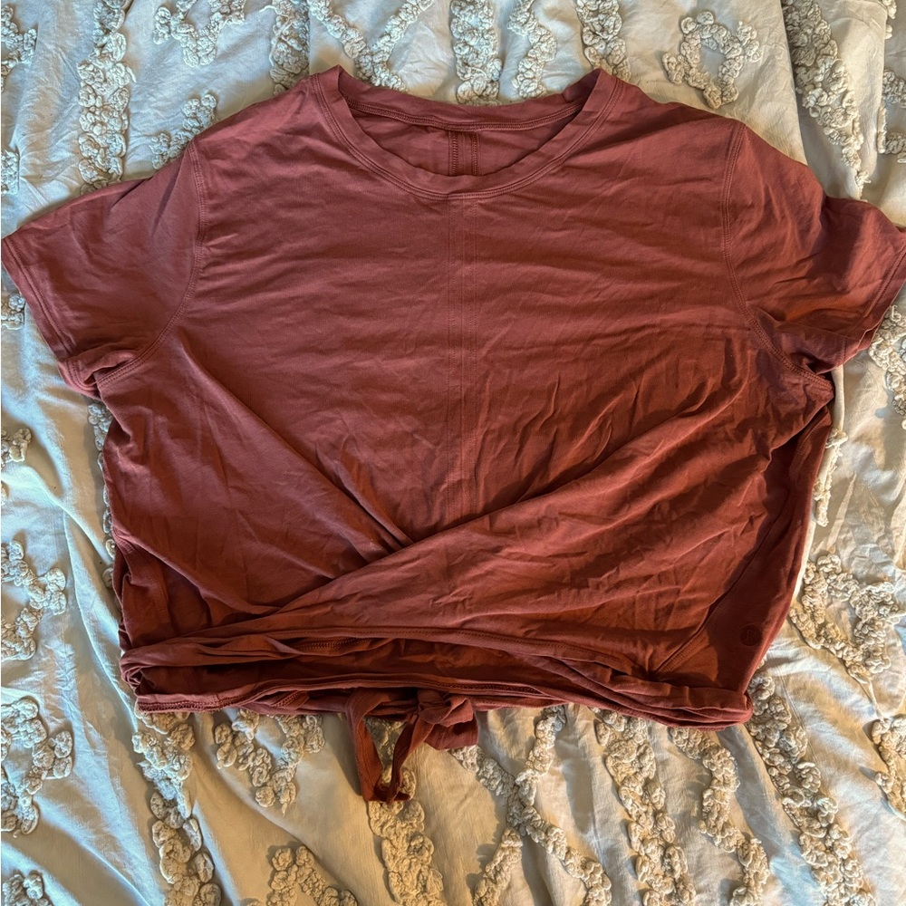 Lululemon Tied Crop Tank Sz XL